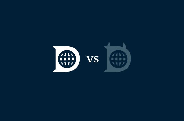 what is the difference between deep web and dark web