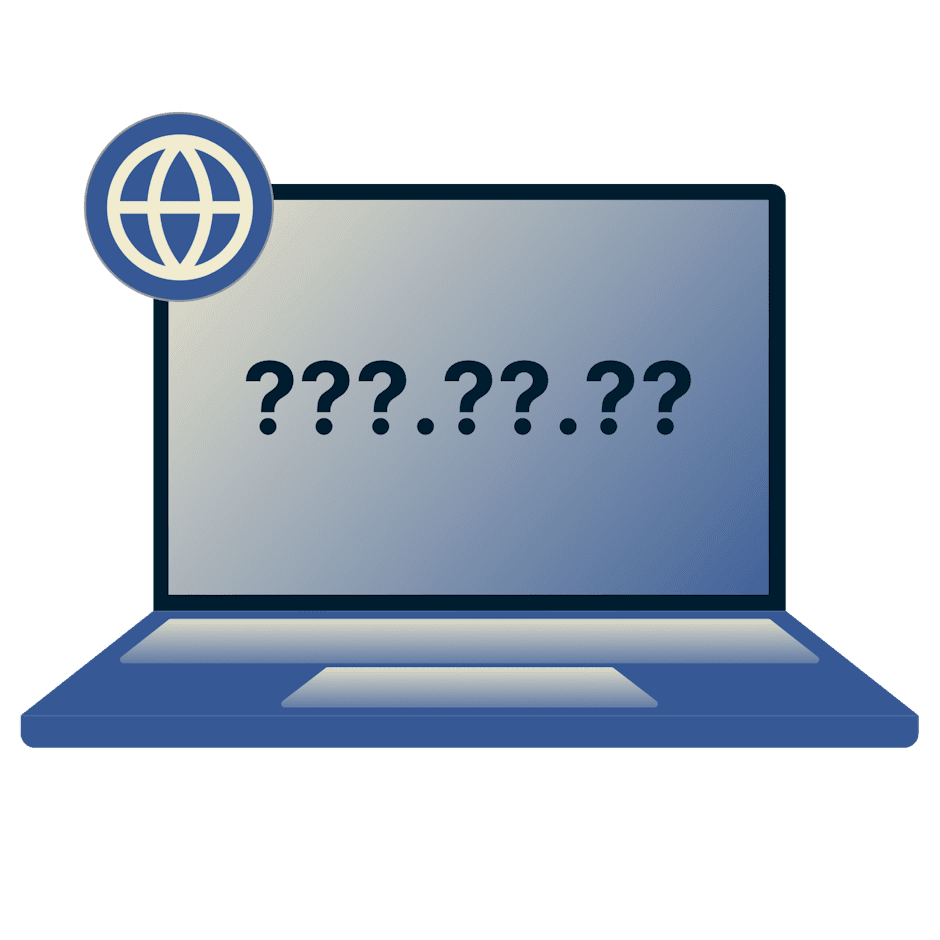 &Eacute;crans d'ordinateurs portables montrant le processus avant et apr&egrave;s la modification de l'adresse IP d'un utilisateur.