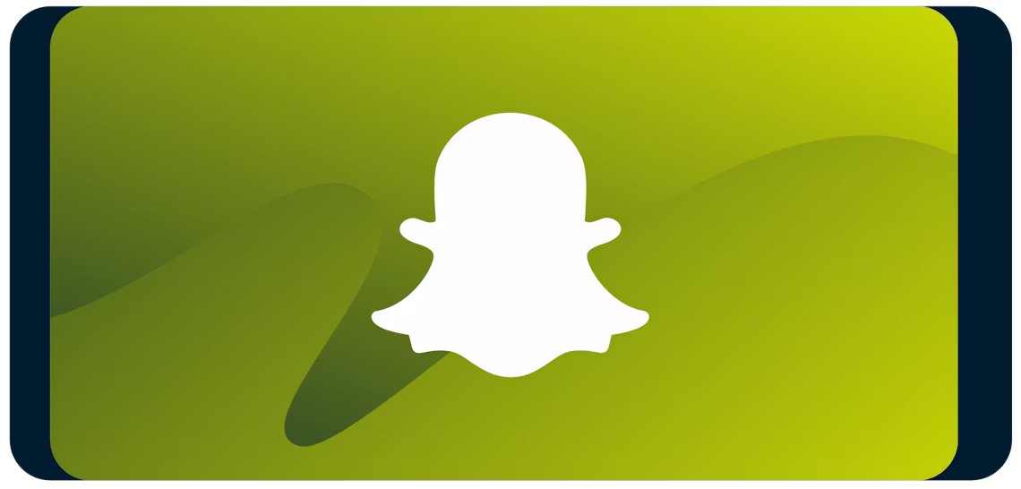 Logotipo Snapchat no smartphone